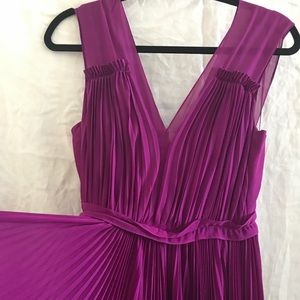 Rebecca Taylor Magenta Gown, Worn Once, Size 4
